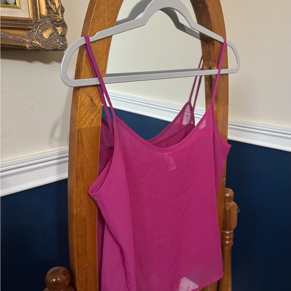American Apparel Fuchsia Camisole